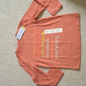 Cat & Jack fall long sleeve t-new with tag Cat and Jack